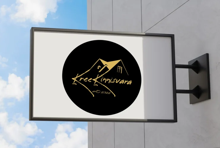 Keerdus Disainistuudio, logod - KreeKinnisvara OÜ, logo 2, logo disain, logo vektoriseerimine