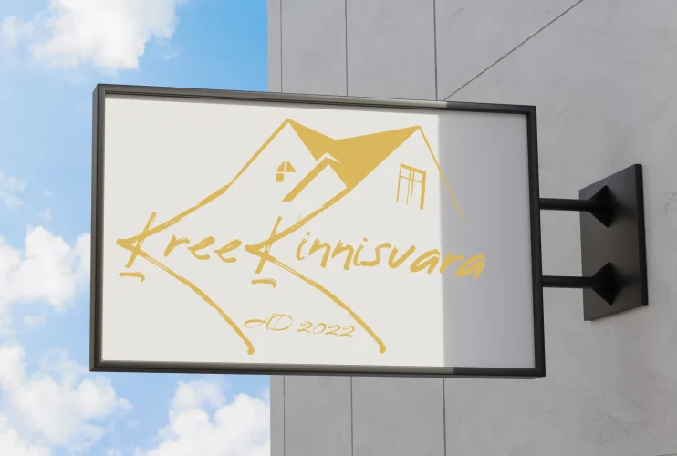 Keerdus Disainistuudio, logod - KreeKinnisvara OÜ, logo, logo disain, logo vektoriseerimine