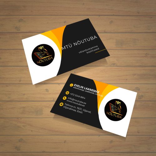 Visiitkaardi mokup - nõutuba